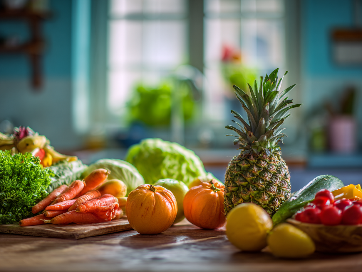 Дієтолог консультує клієнта щодо збалансованого харчування